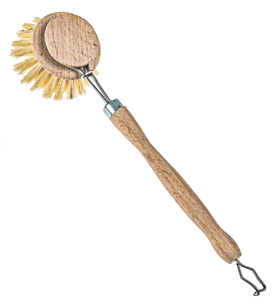 Houten afwasborstel met stevig tampico - VEGAN